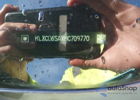 2021 Chevrolet Spark Fwd 1Lt Automatic из США, поврежденный, VIN KL8CD6SAXMC709770